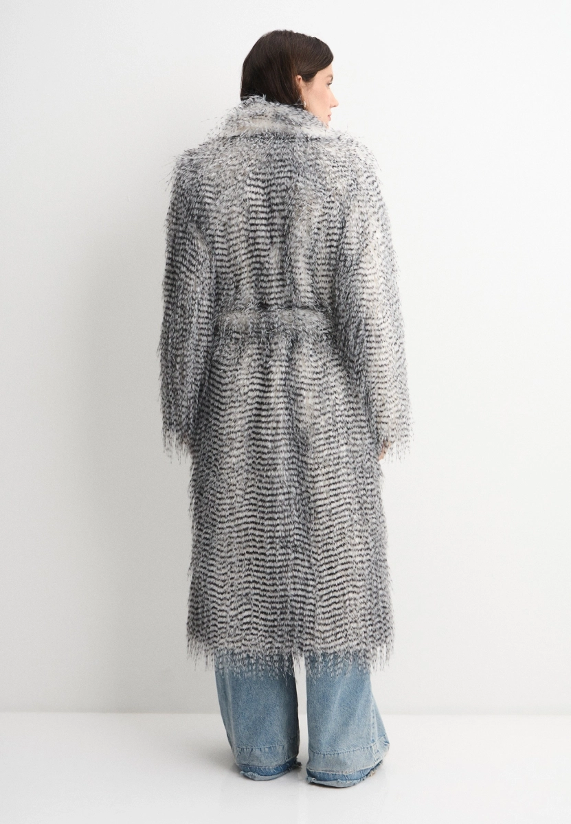 Шуба RUF ENEVOO, цвет: серый, 07054 купить онлайн