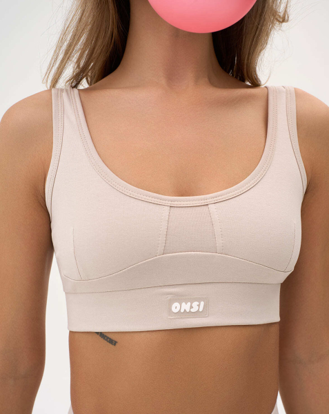 Топ ONSI, цвет: BEIGE  купить онлайн