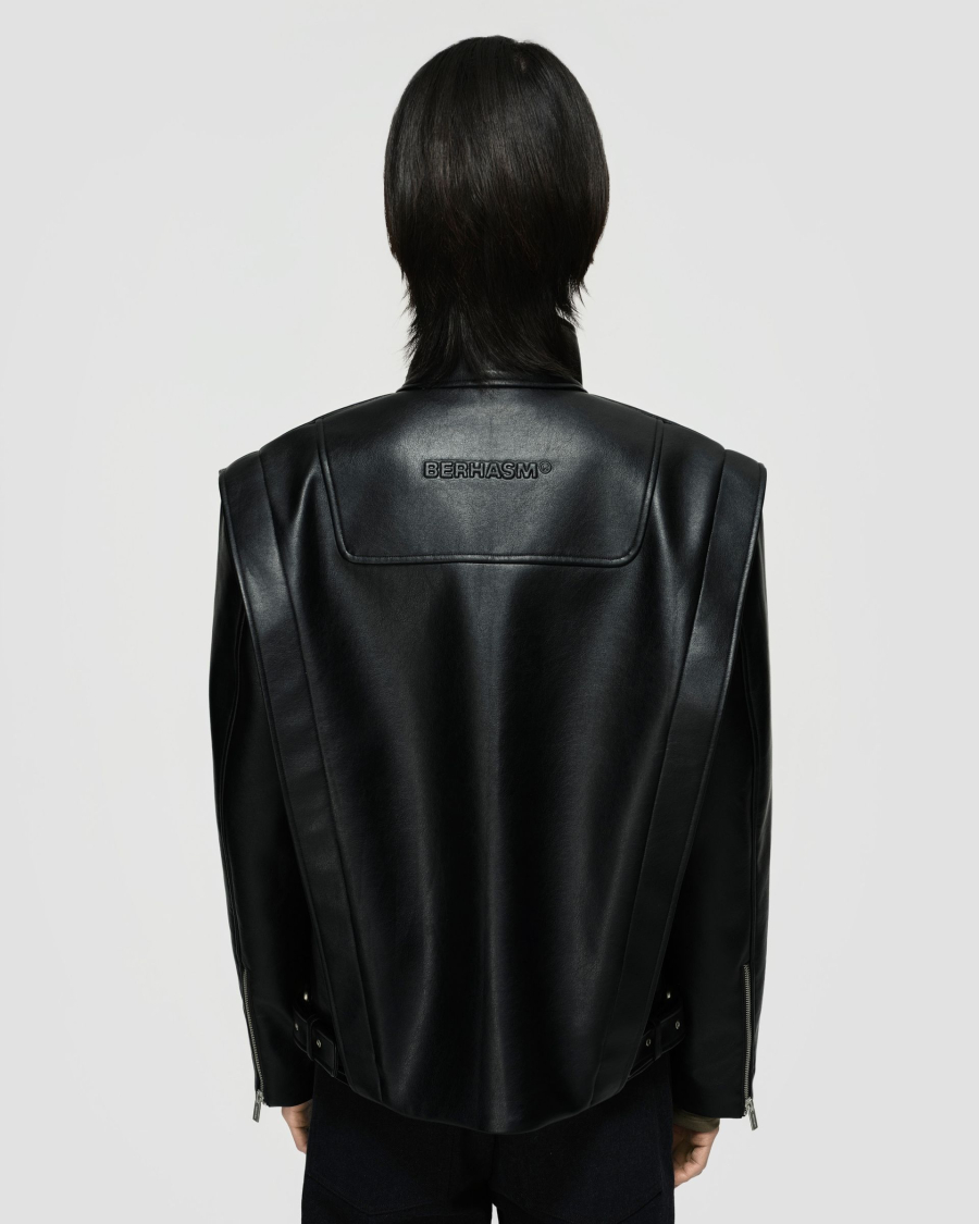Куртка Кожаная Nightfall Jacket Berhasm, цвет: Черный jac25-1-black |новая коллекция купить онлайн