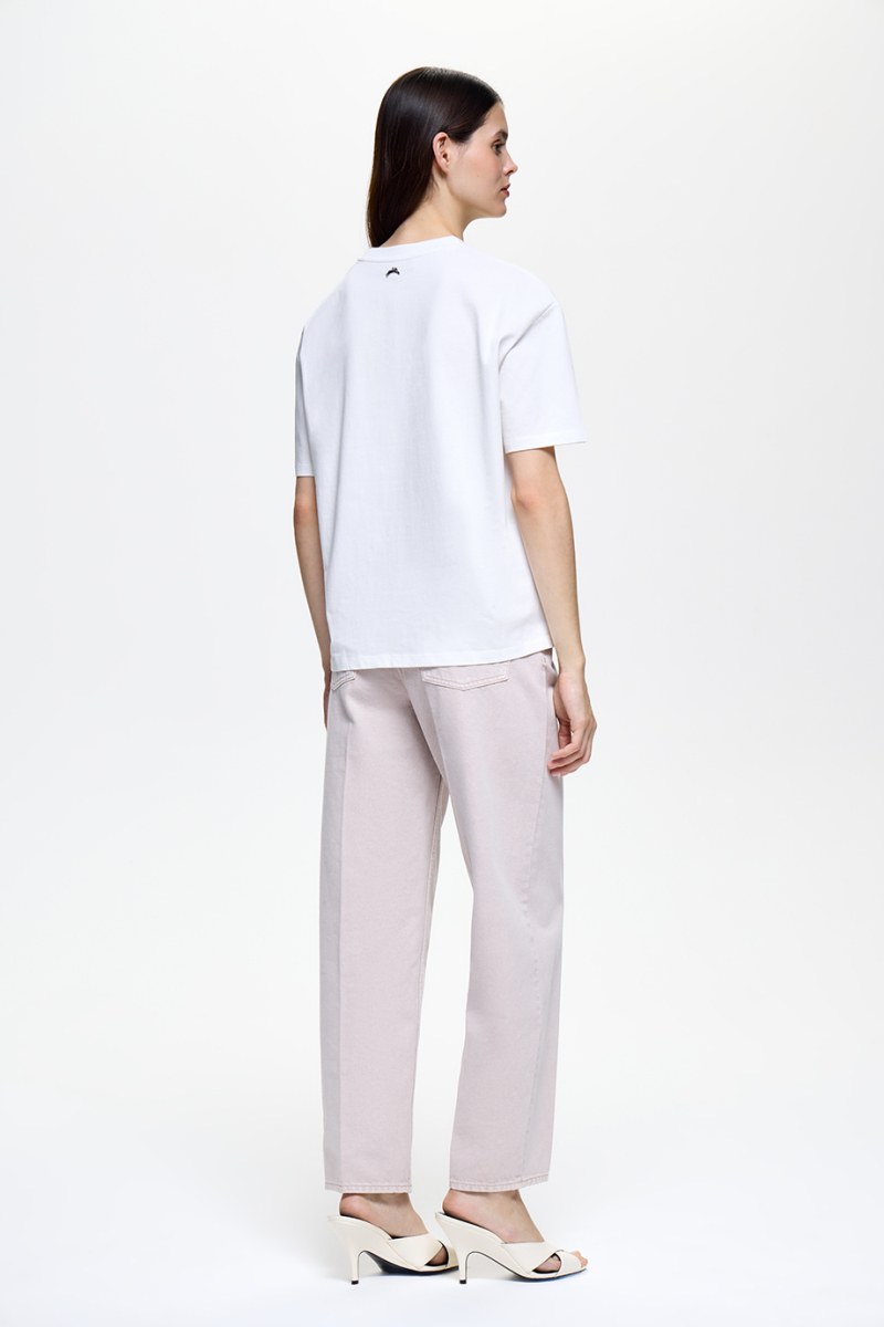 Футболка с принтом DREAMS BY ALENA AKHMADULLINA, цвет: белый, 126103120404450/302000 купить онлайн