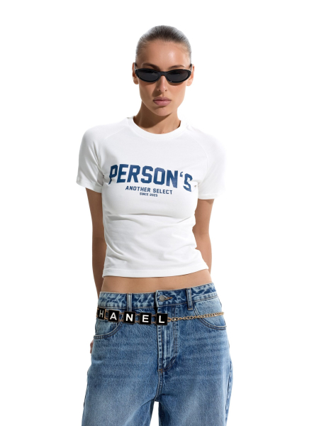 Футболка "Личность" ANOTHER SELECT, цвет: белый, 00148 купить онлайн