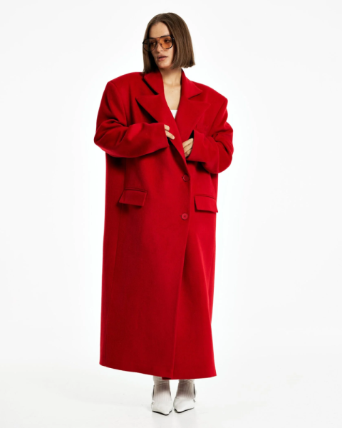 Пальто TYAZHELYI SLUCHAI RED