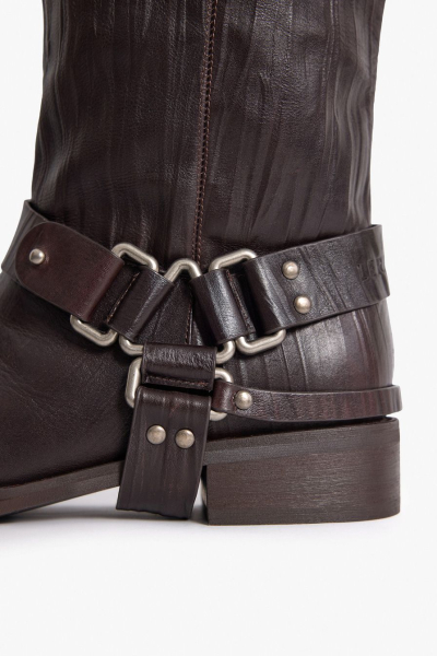 Сапоги из натуральной кожи Lera Nena, цвет: коричневый LN.402.18148.700 купить онлайн