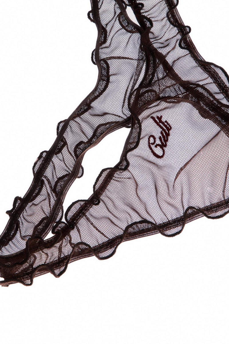 Трусы «Муза» CULTBASE, цвет: коричневый  купить онлайн