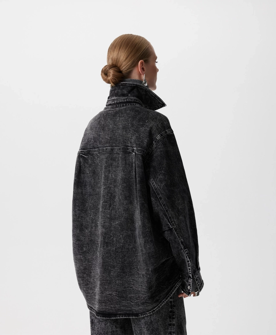 Куртка-рубашка GLVR, цвет: серый, 225G32GAC2301 купить онлайн