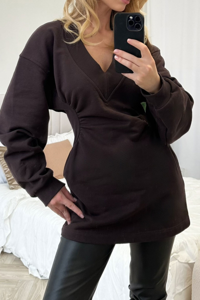 Платье приталенное BROWN Label .B, цвет: BROWN, Dr.25.3.11BRN купить онлайн