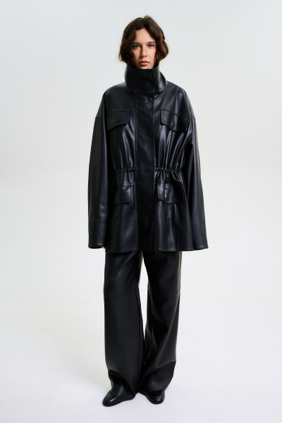 Парка из экокожи BLACK Label .B, цвет: black, Jc.33.5.5924/2BLC купить онлайн