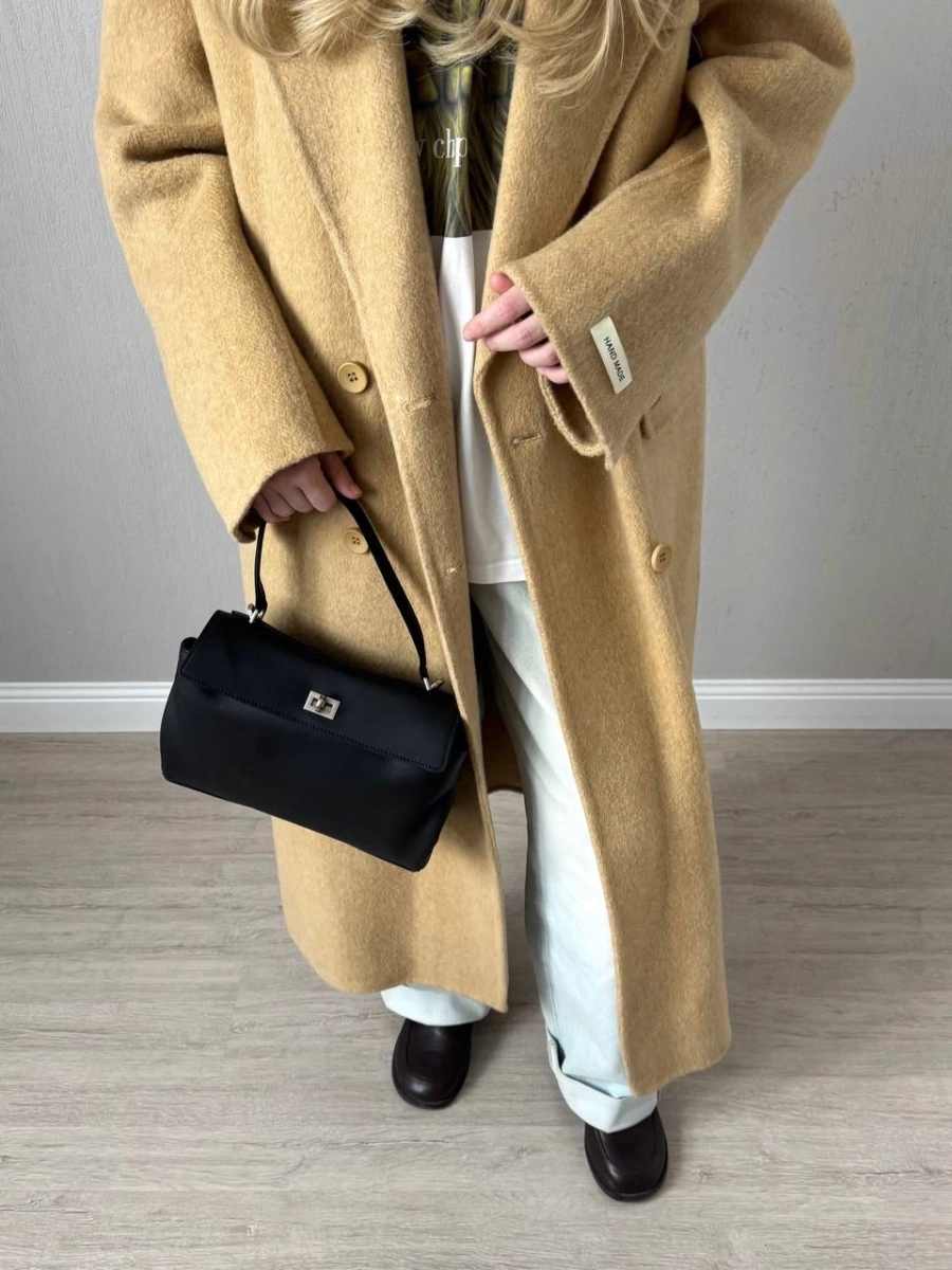 Сумка Сандра маленькая brand salad, цвет: серебристый черный J-704-PHR 7432 купить онлайн