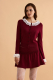 Юбка из смесовой вискозы TOPTOP, цвет: Бордовый, TT.070.17943.330 купить онлайн