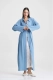 Платье-рубашка Sky Blue Erist store, цвет: голубой, НФ-00001989 купить онлайн