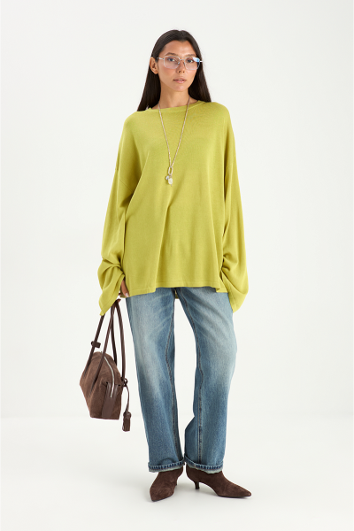 Лонгслив base MIA AIM, цвет: лайм, MIA620 купить онлайн