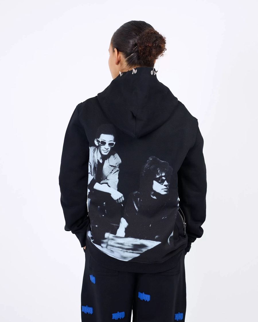 Худи ZIP KINO 2ND RELEASE BLACK ASIA ST 71, цвет: Черный, AST71.KINO-HOOD-ZIP-2ND купить онлайн