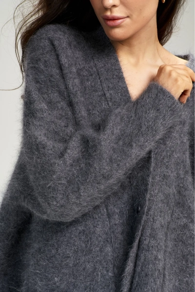 Кардиган Fluffy Grey Erist store, цвет: серый, НФ-00003143 купить онлайн