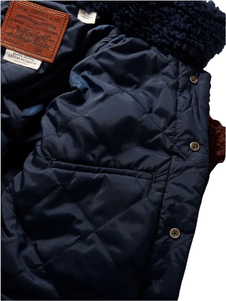 Куртка утеплённая Levi's shvetsov store, цвет: разноцветный, A4079-0003 купить онлайн