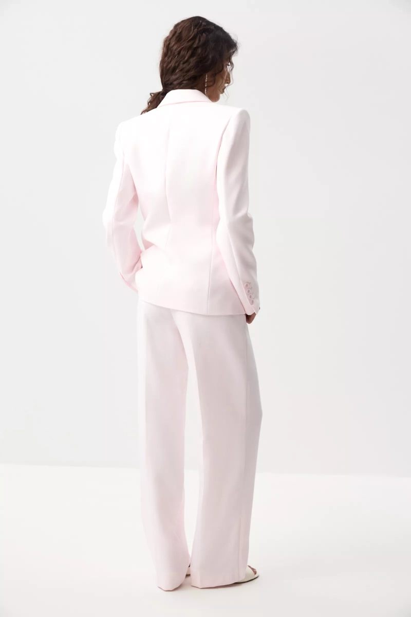 Жакет приталенный Charmstore, цвет: нежно-розовый, 109-556103-236 купить онлайн