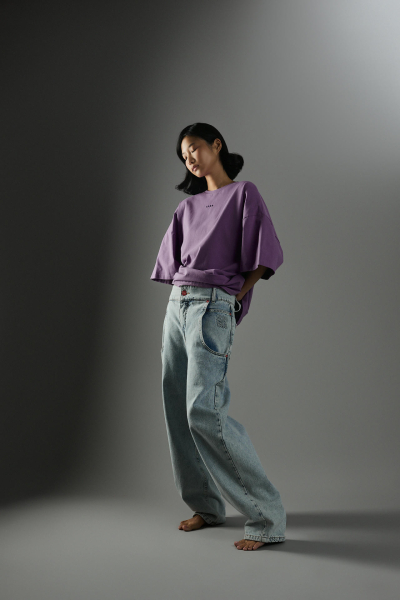 Футболка oversize базовая