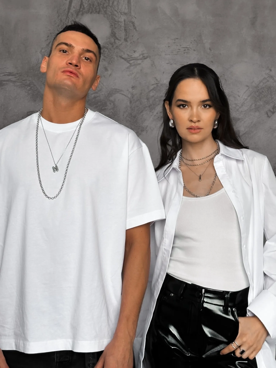 Серебряное массивное колье «Бесконечность» SBLESKOM, цвет: серебро, 11832 купить онлайн