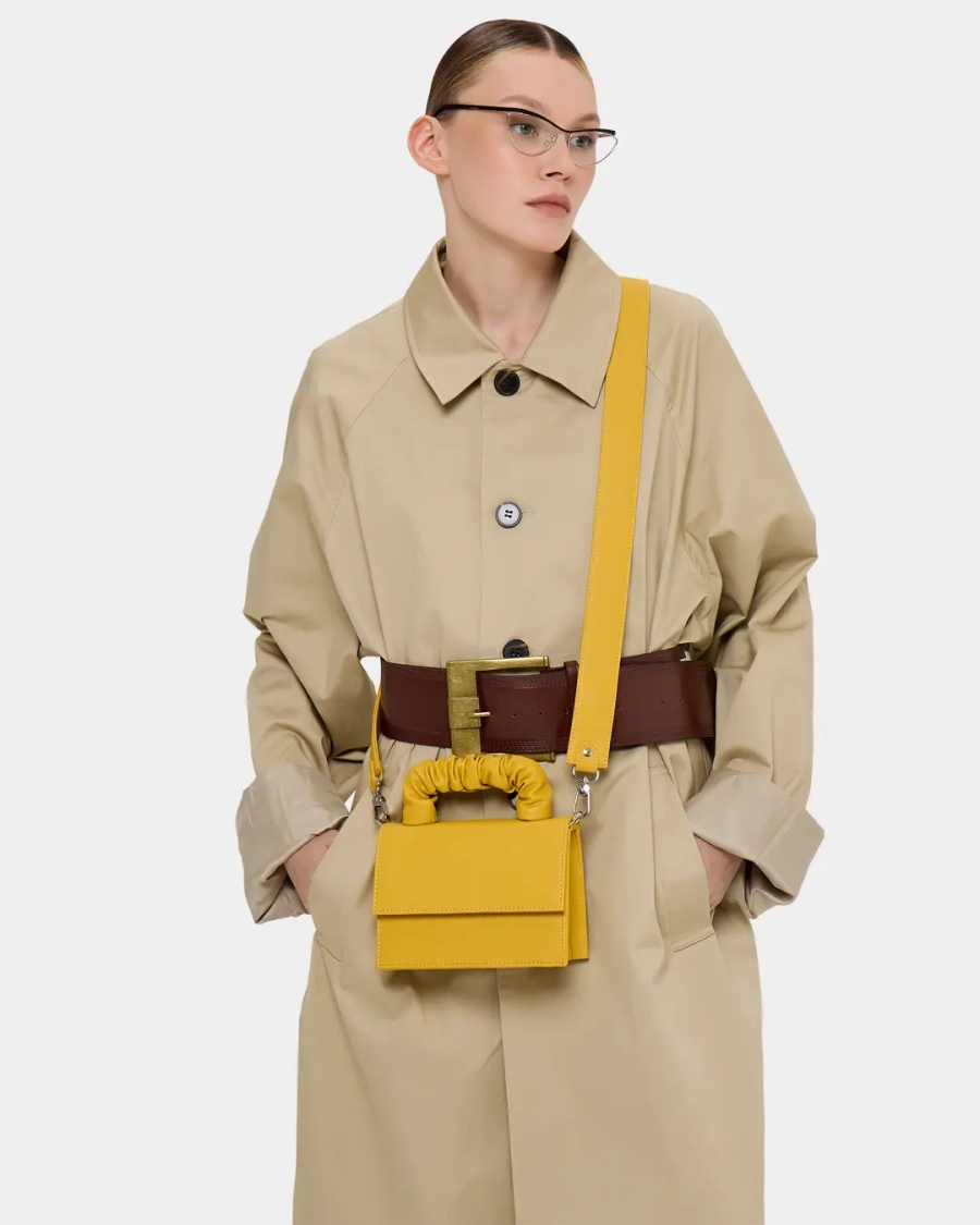 Сумка Taffi Arny Praht, цвет: горчичный a416_mustard купить онлайн