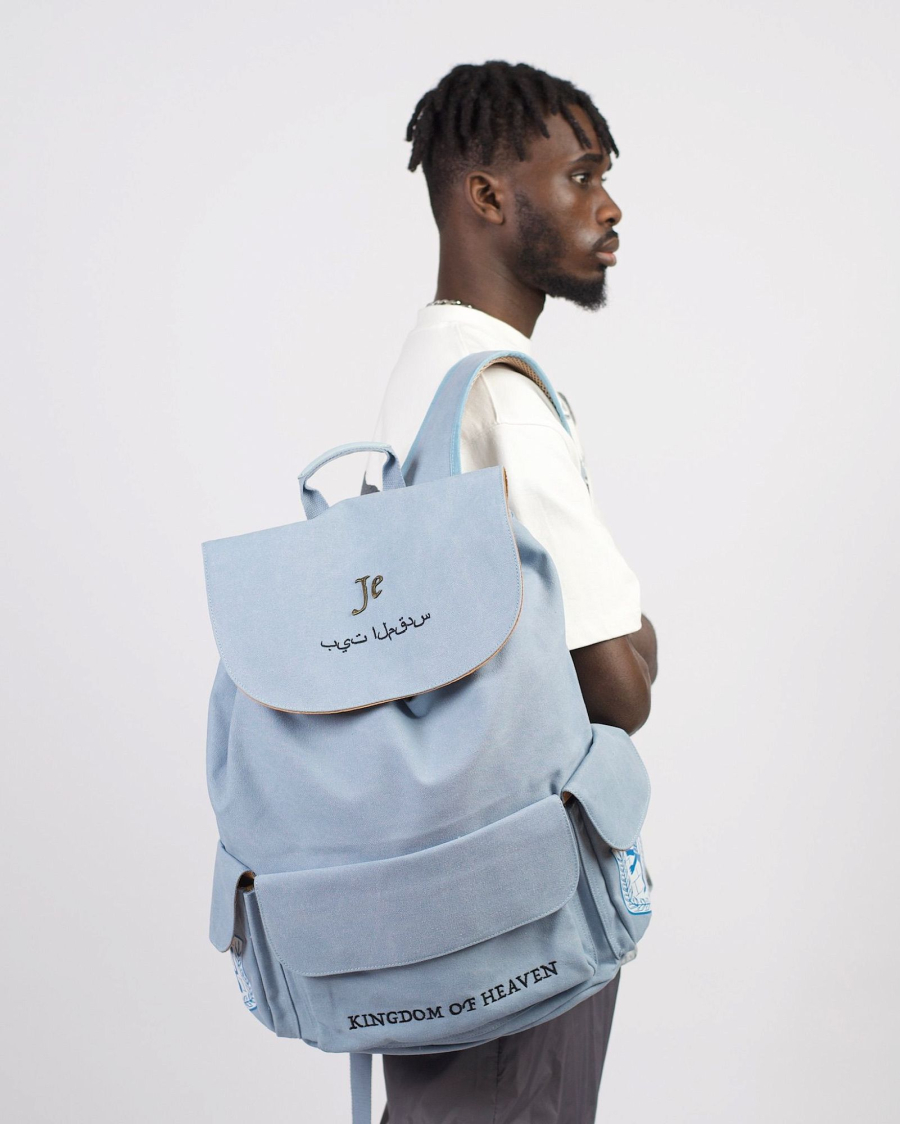 Рюкзак из канваса ASIA ST 71, цвет: голубой Ast71.Je-backpack-blue купить онлайн