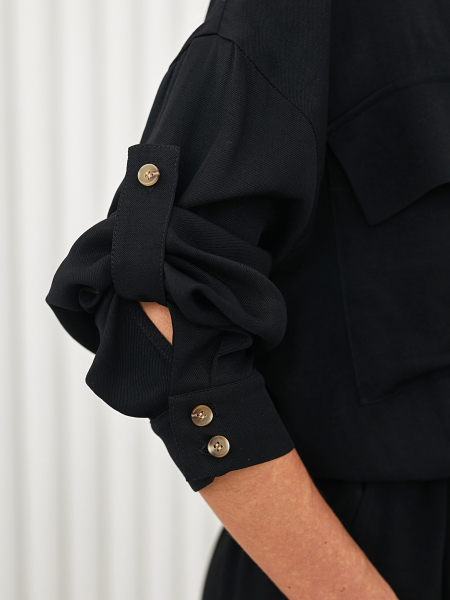 Комбинезон свободный I.B.W., цвет: Черный, OV005 купить онлайн