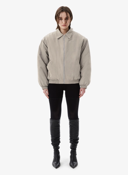 Бомбер утепленный F | ABLE, цвет: серый, BMBR-FBL-FRM-GR купить онлайн