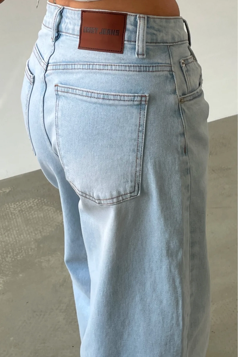 Джинсы свободные Erist store, цвет: голубой, НФ-00003366 купить онлайн