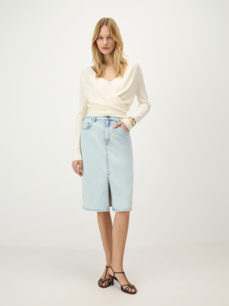 Юбка из денима