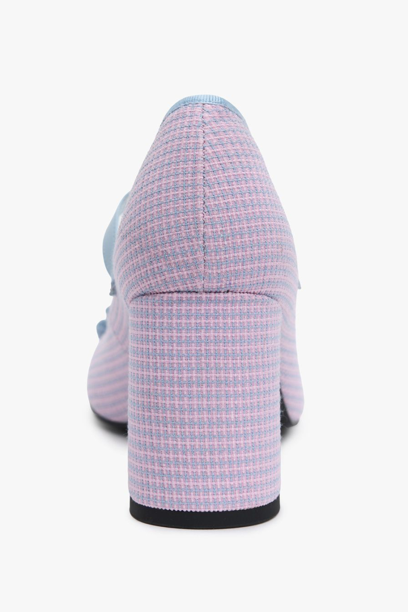 Фактурные туфли Lera Nena, цвет: розовый с принтом LNU.101.18703.301 купить онлайн