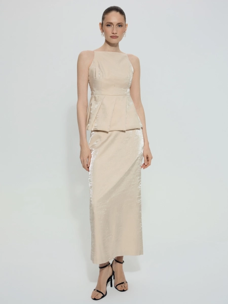 Топ LIKA ANNA PEKUN, цвет: бежевый, 34.2576.110 купить онлайн