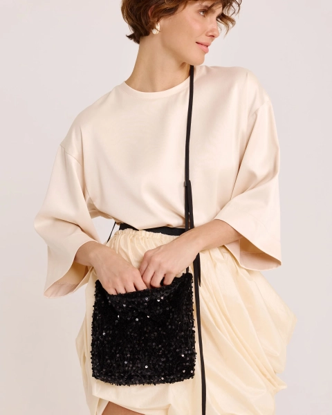 Сумка из пайеток