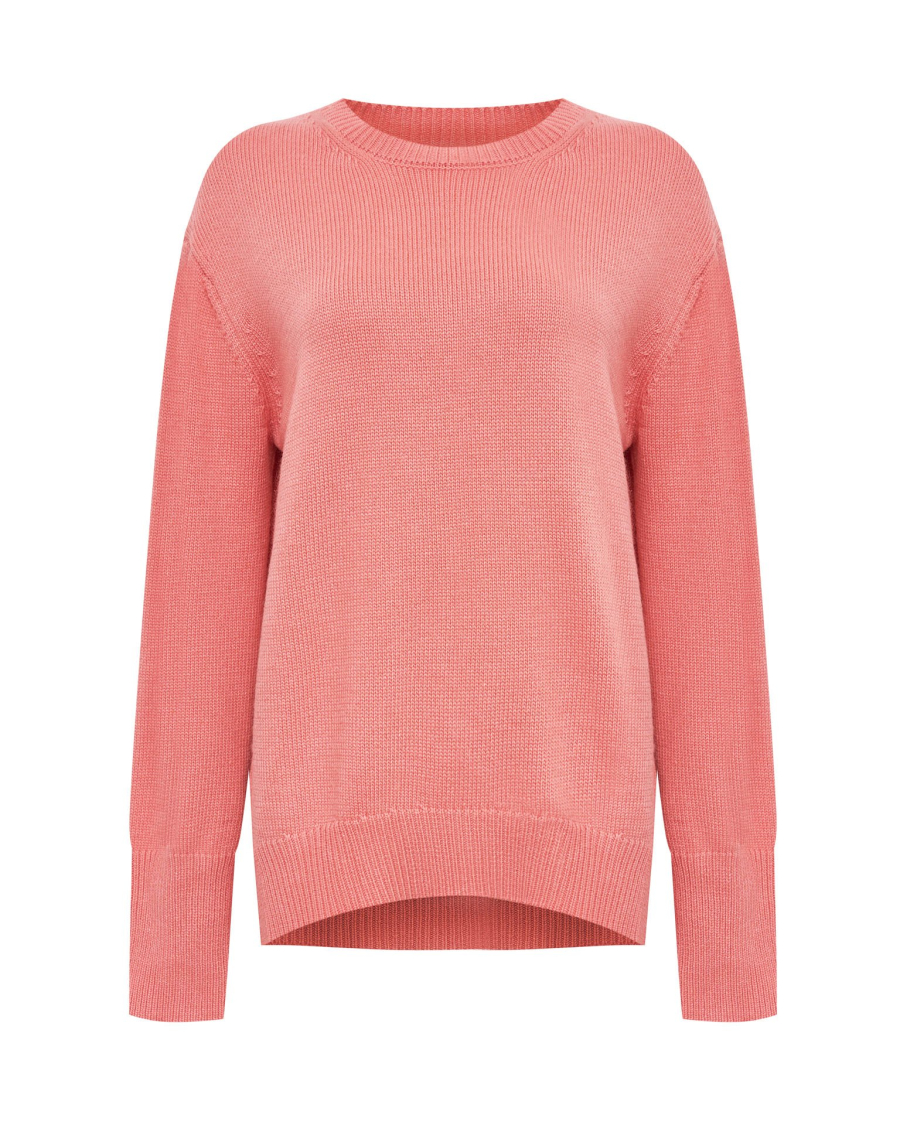 Oversize джемпер To be Blossom, цвет: PINK 061458 |новая коллекция купить онлайн