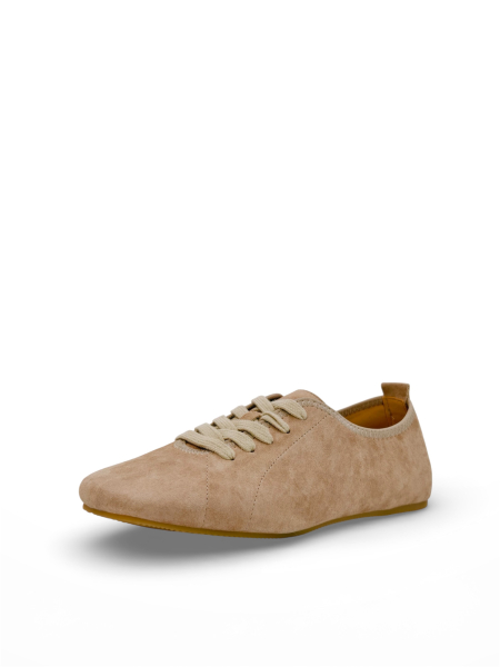 Кеды из натуральной замши GRANDERA, цвет: бежевый z65-28033-11 (975) купить онлайн