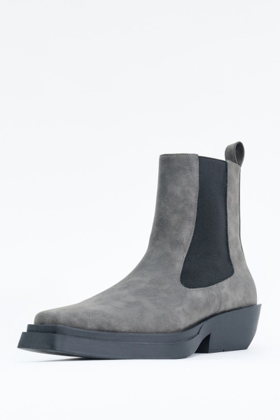 Ботинки-челси из экокожи Lera Nena, цвет: серый с принтом LNU.304.13914.801 купить онлайн