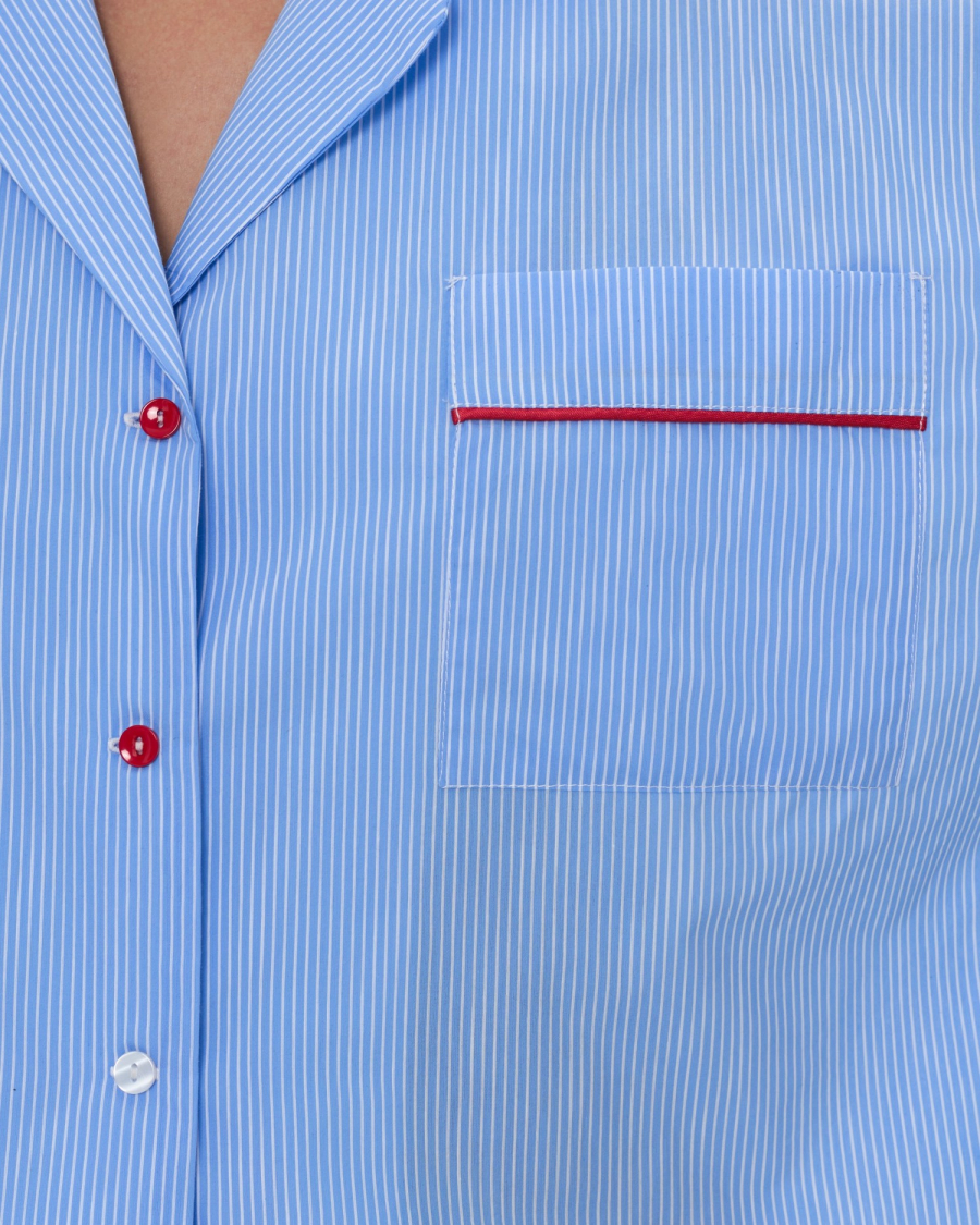 Пижама MAISON NY25 Suborbia, цвет: blue, 006374 купить онлайн