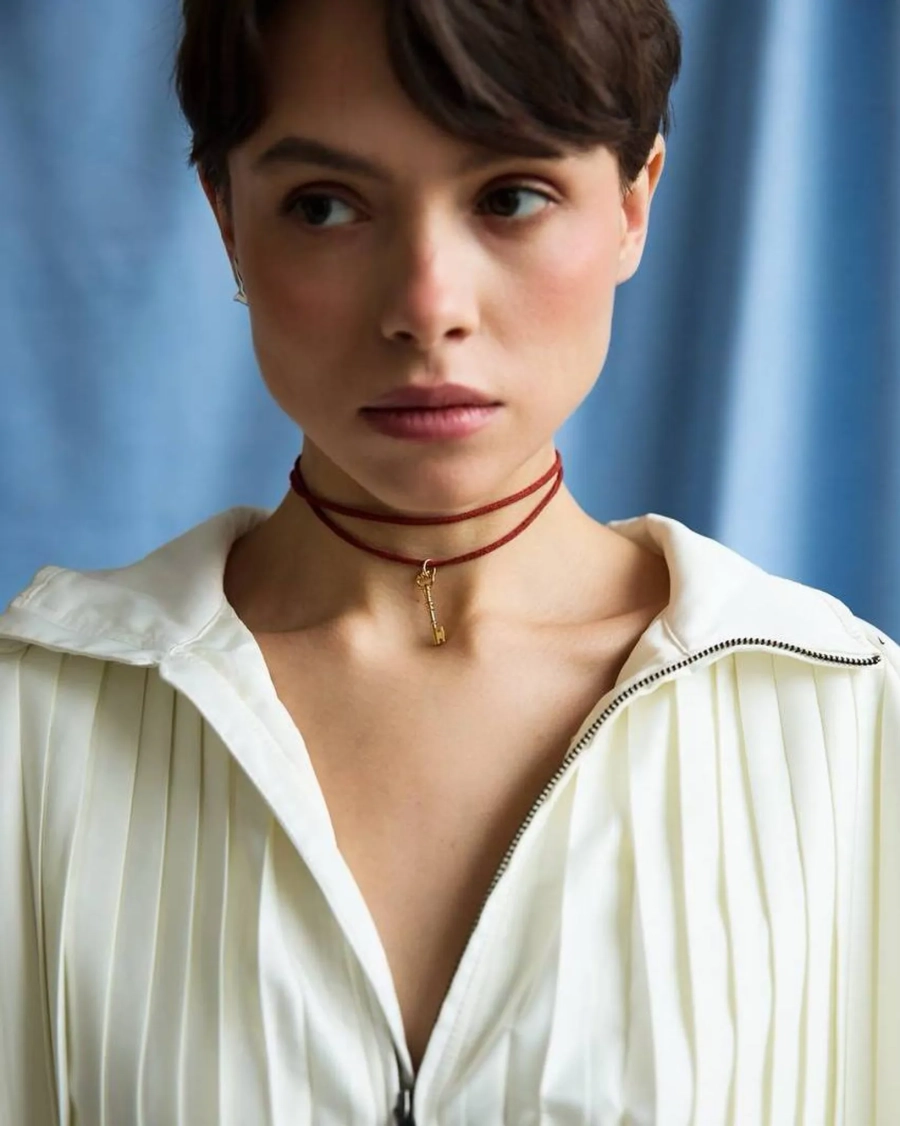 Серебряная подвеска «Счастья ключ» mini gold SBLESKOM, цвет: позолота, 22217 купить онлайн