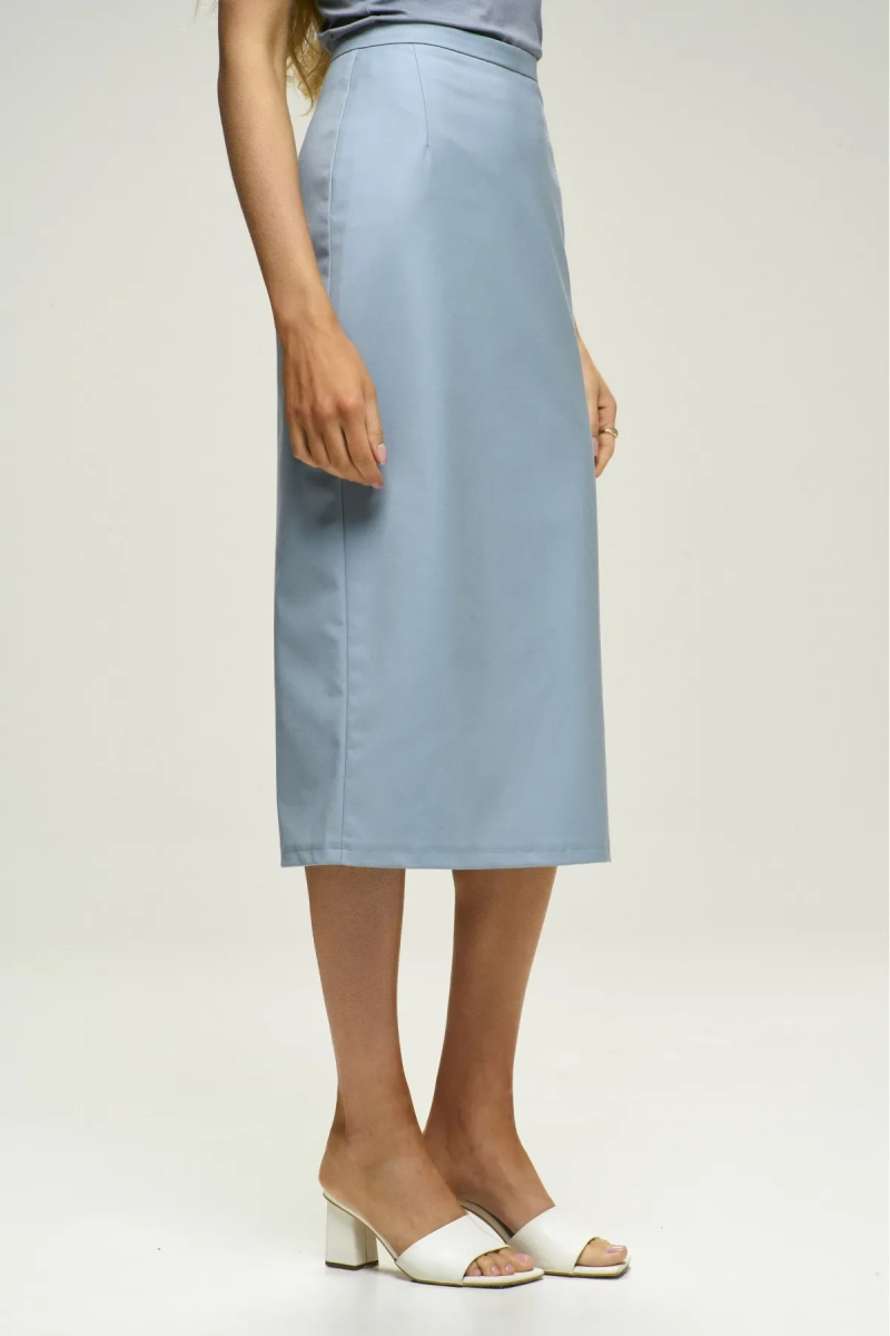 Юбка-миди Classic Blue Erist store, цвет: голубой, НФ-00001671 купить онлайн