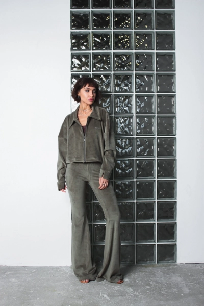 Бомбер велюр SPECIAL GARCHIT, цвет: olive, GARVelBombSpKh купить онлайн