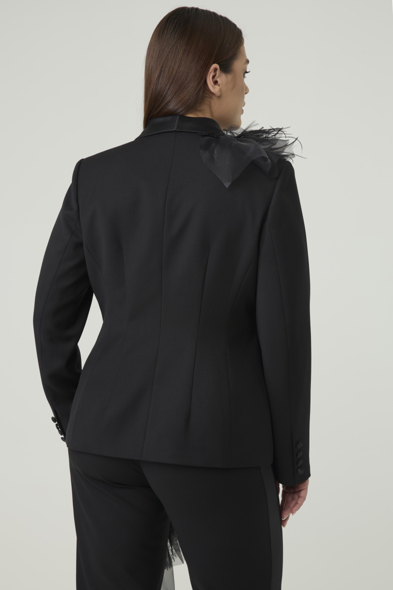 Жакет-смокинг 4forms, цвет: Черный, 65516 купить онлайн