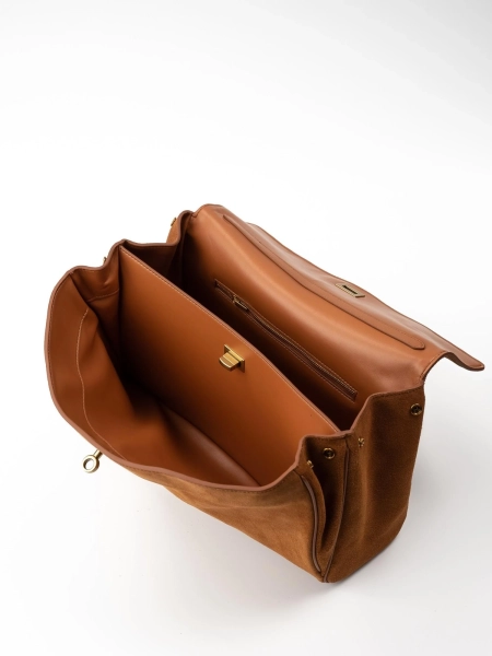 Сумка средняя через плечо brand salad, цвет: коричневый J-704-PHR 6946 купить онлайн