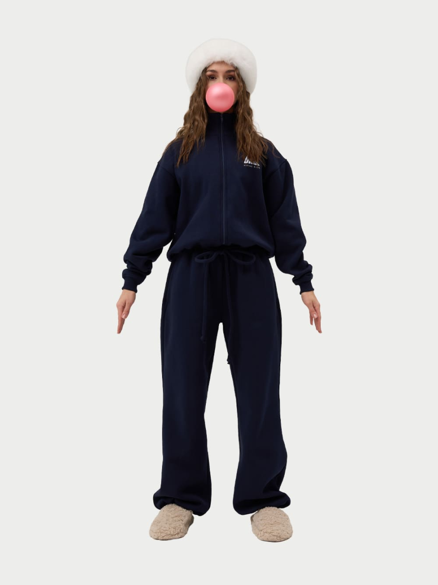 Zip толстовка с начесом ONSI, цвет: dark blue,  купить онлайн