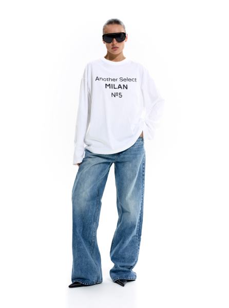 Лонгслив "Милан" ANOTHER SELECT, цвет: белый, 00134 купить онлайн