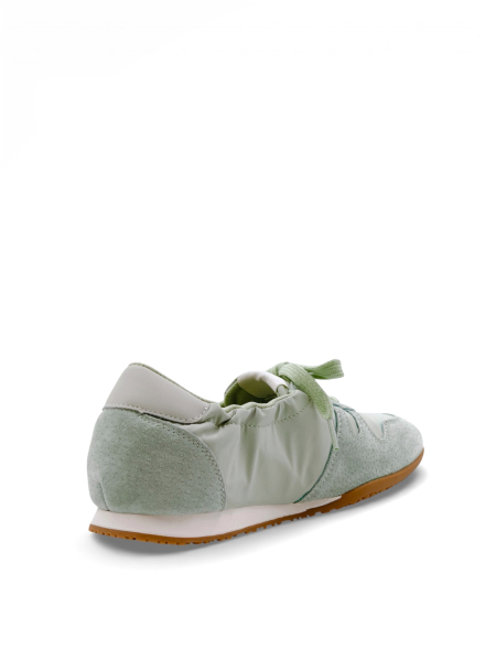 Кеды из натуральной замши и текстиля (мятный) GRANDERA, цвет: мятный z21-d015-6 (913) купить онлайн