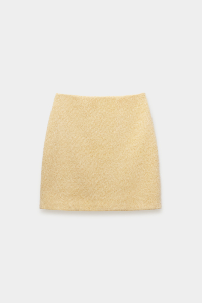 Юбка из фактурного трикотажа