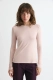 Лонгслив трикотажный из нежного хлопка Daisyknit, цвет: розовый,  купить онлайн