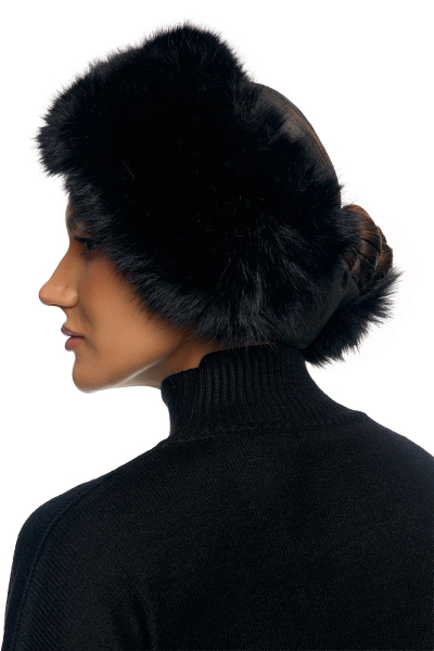 Повязка из экомеха SODAMODA, цвет: Черный 15858 купить онлайн