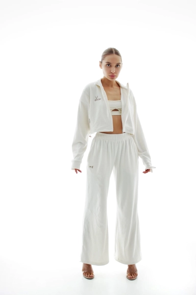 Брюки Velour GARCHIT, цвет: бежевый, GARVelBrKl купить онлайн