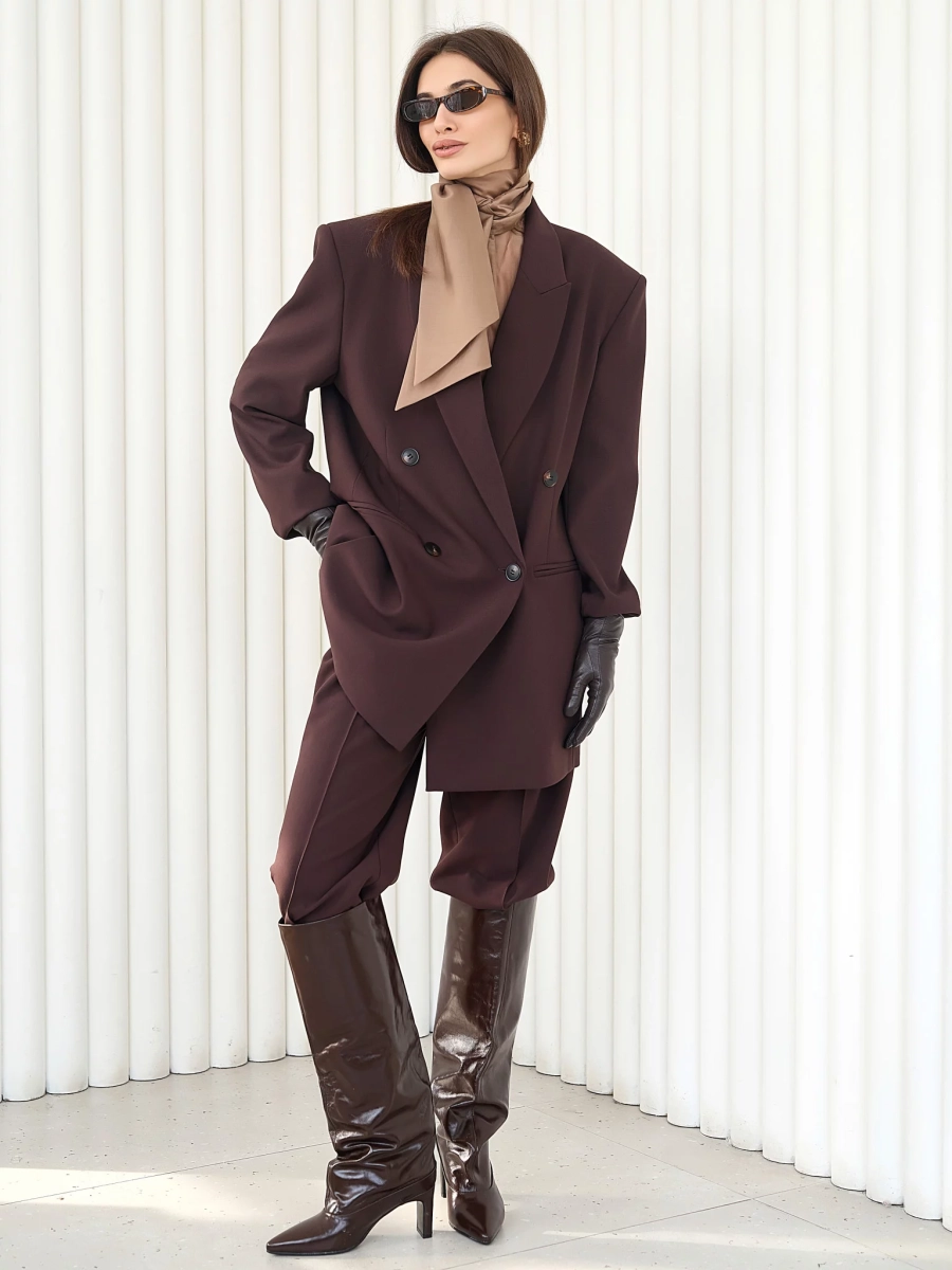 Блуза воздушная с бантом I.B.W., цвет: карамель, BL031 купить онлайн