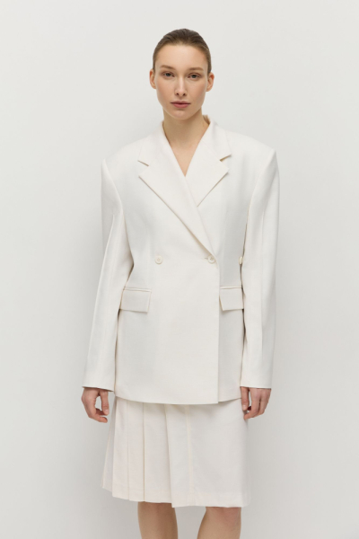 Жакет двубортный