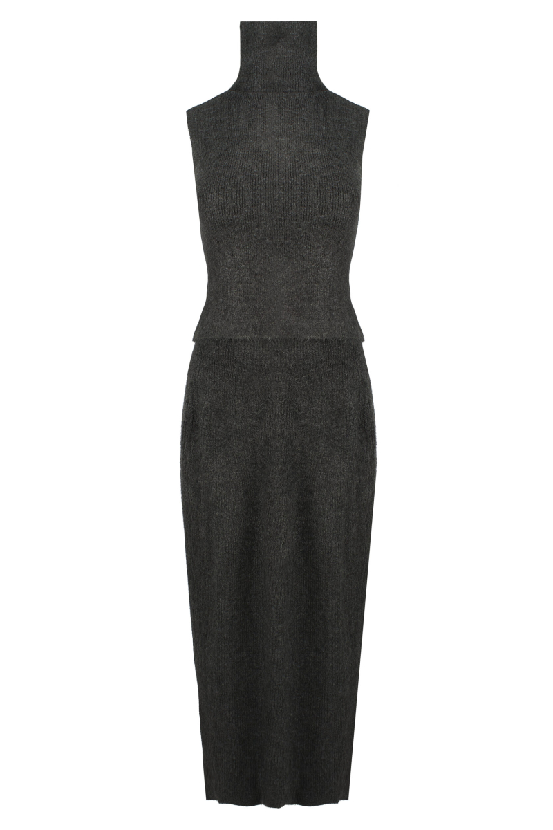 Костюм топ с юбкой SAGAS, цвет: серый, 4100102 купить онлайн