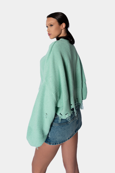 Свитер Ultra Crop qb A QUICK BUCK, цвет: tiffany  |новая коллекция купить онлайн